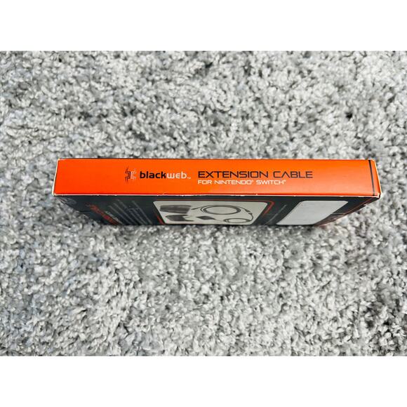 Nintendo Extension Charging Cables Switch 6' Switch Blackweb Electronics - Picture 7 of 8